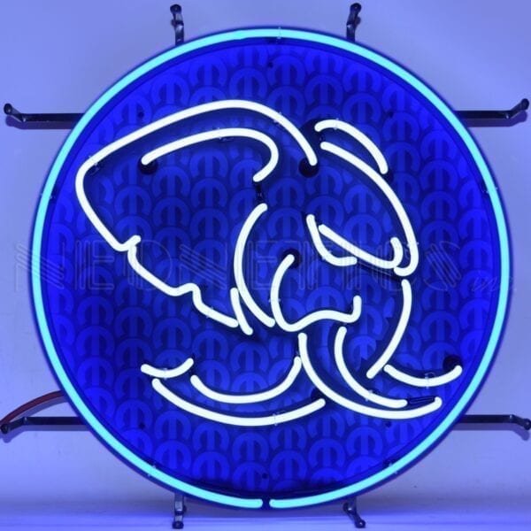 Neonetics Hellephant Hemi Mopar Neon Sign - 5HELLE