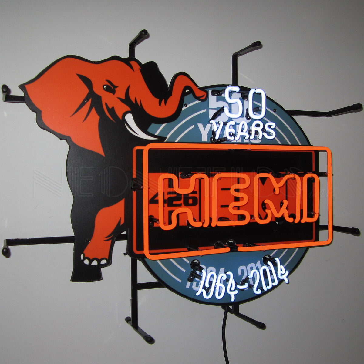 Neonetics Hemi 50Th Anniversary Neon Sign