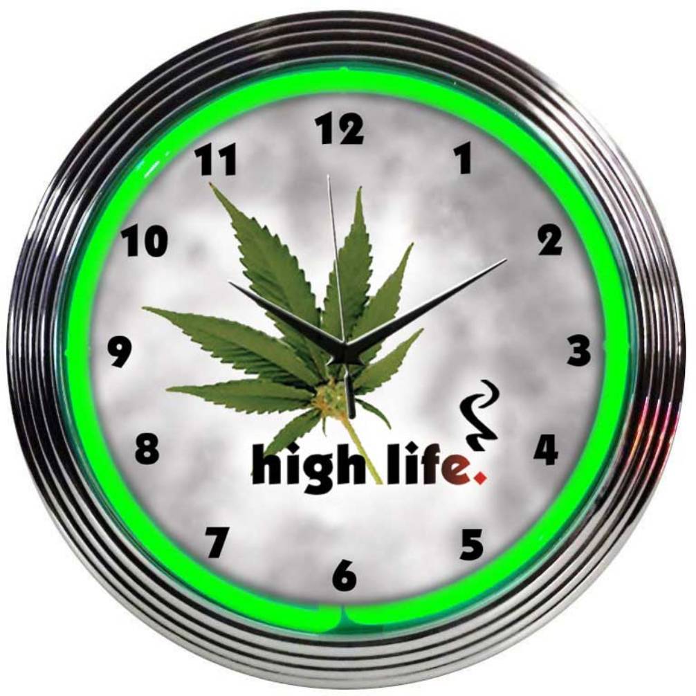 Neonetics HIGH LIFE NEON CLOCK