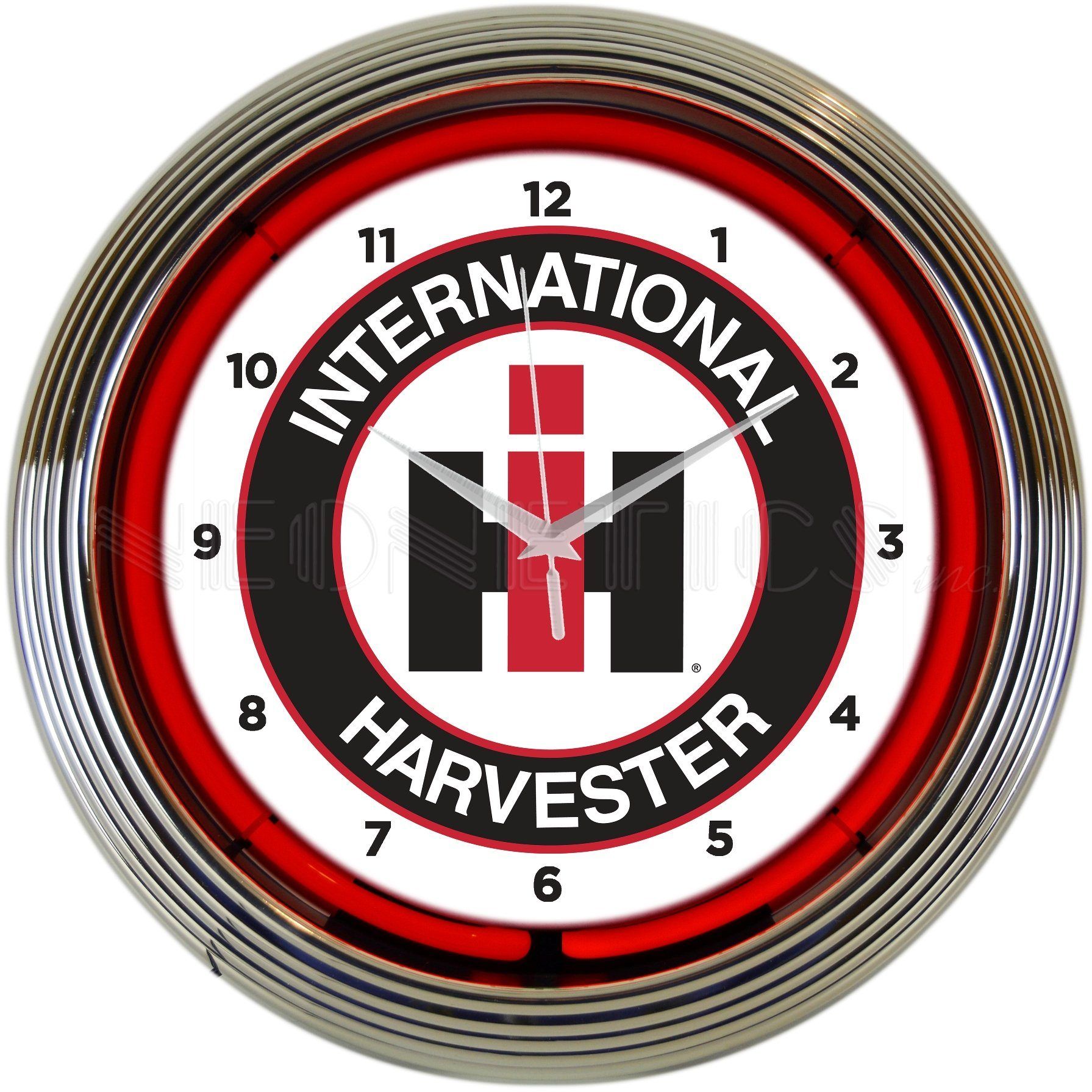 Neonetics INTERNATIONAL HARVESTER NEON CLOCK