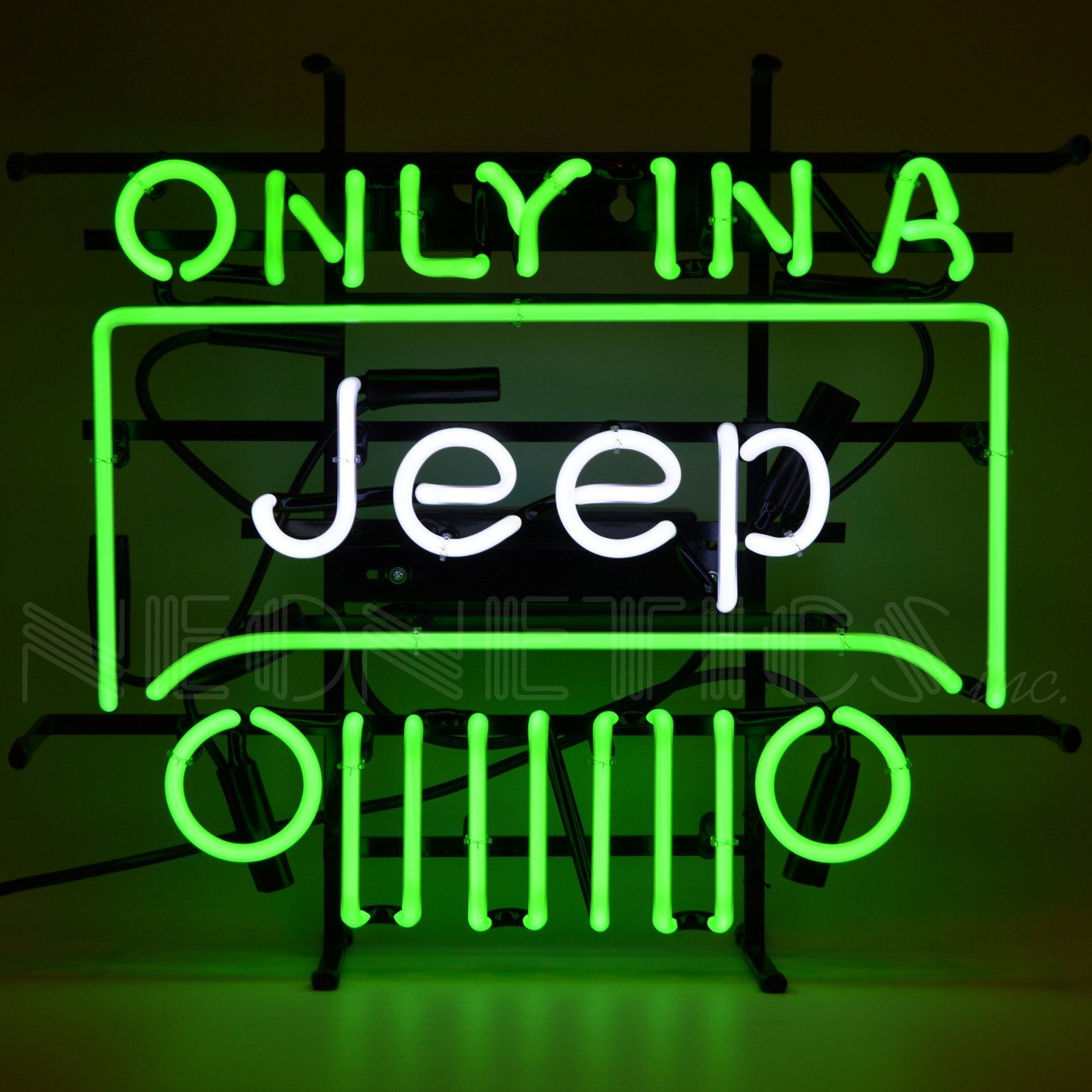 Neonetics Jeep - Only In A Jeep Neon Sign