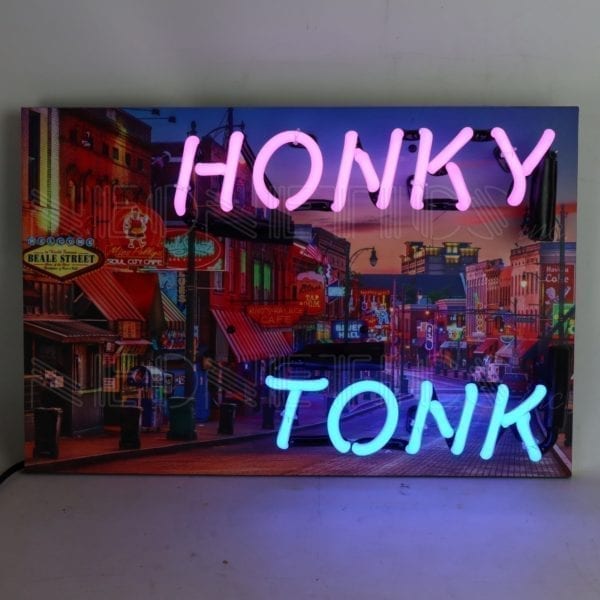 Neonetics Junior Honky Tonk Neon Sign - 5JRHNK
