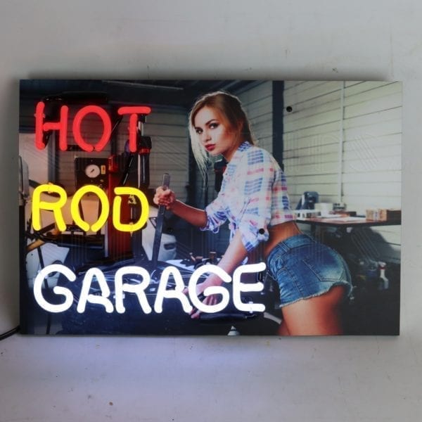Neonetics Junior Hot Rod Garage Neon Sign - 5JRHRG