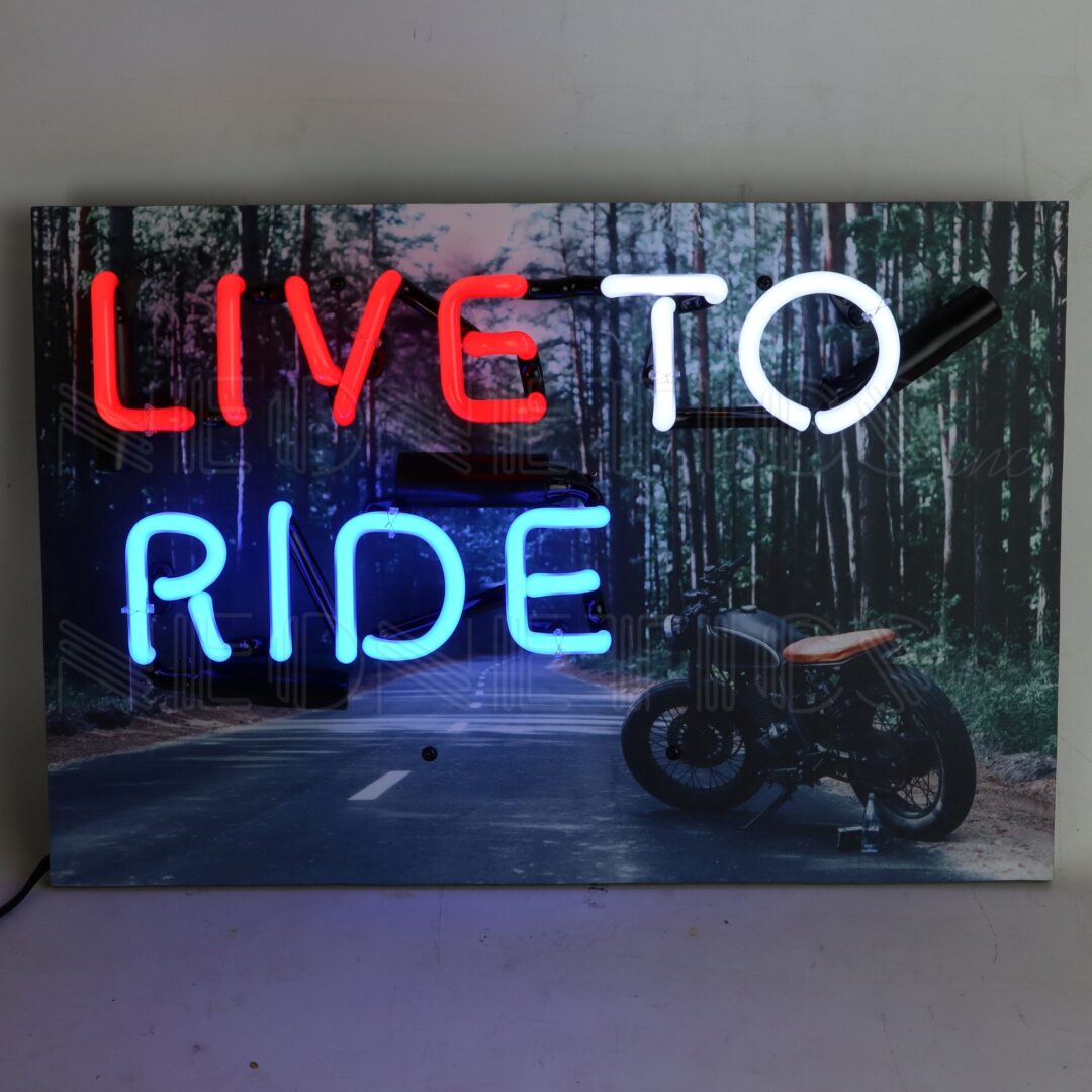 Neonetics Junior Live To Ride Neon Sign - 5JRLTR