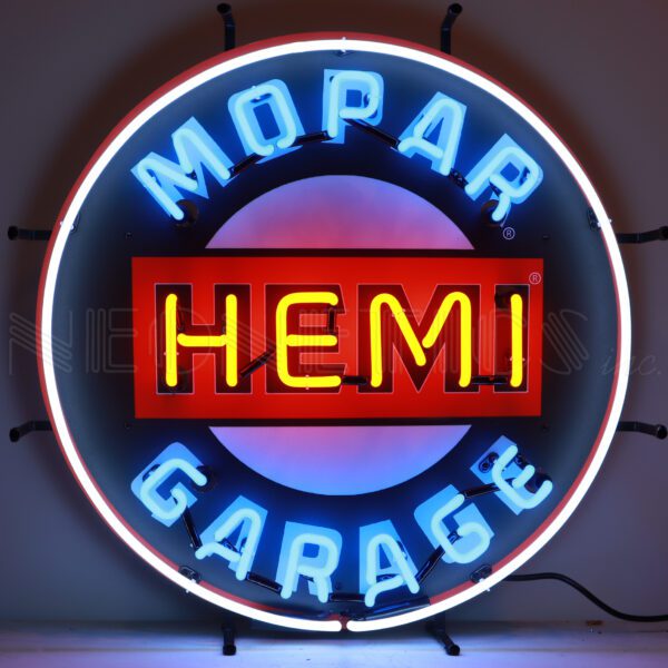 Neonetics Mopar Hemi Garage Neon Sign - 5MPHEM