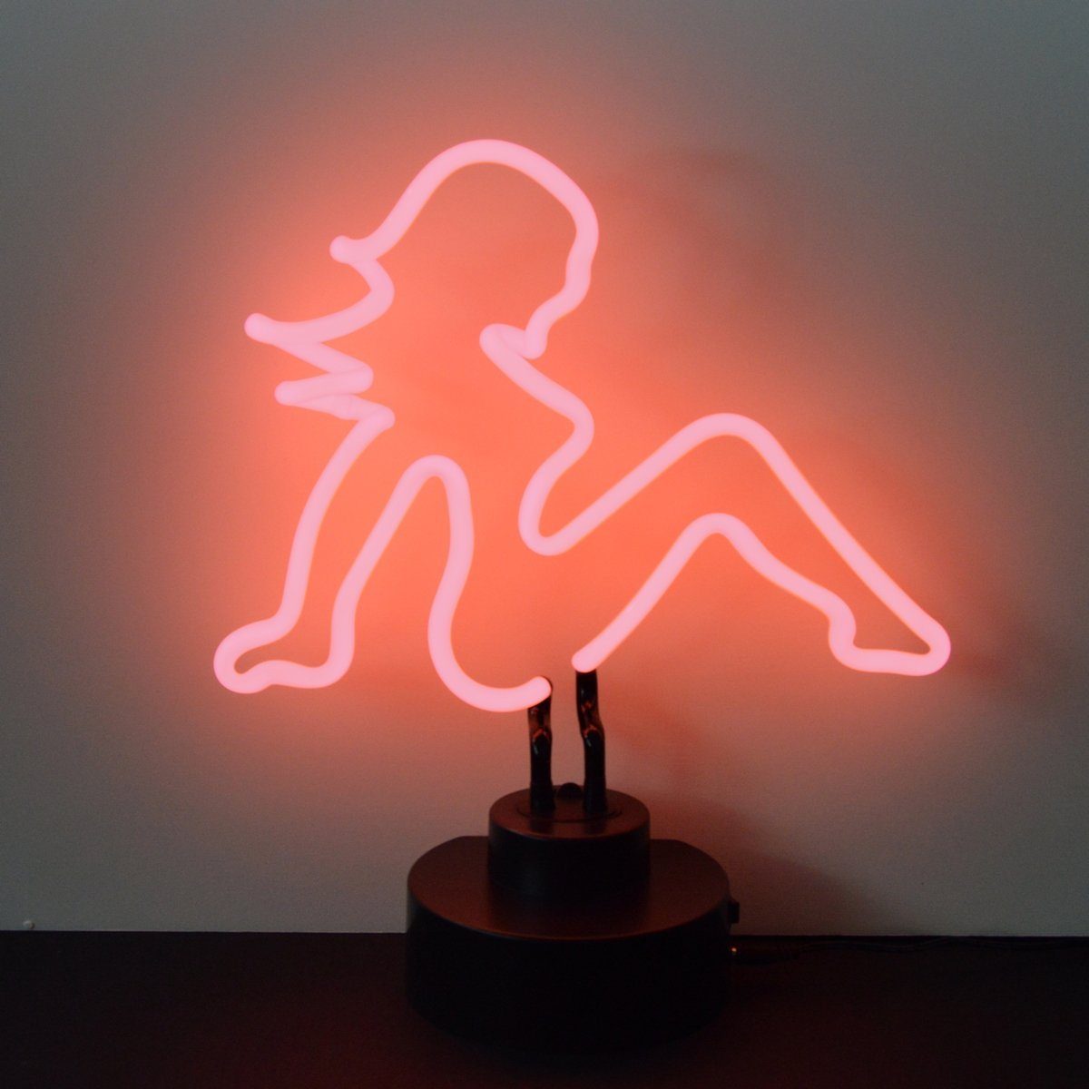 Neonetics MUD FLAP GIRL NEON SCULPTURE