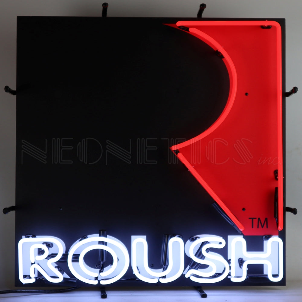 Neonetics Roush Square R Neon Sign - 5RSHSR
