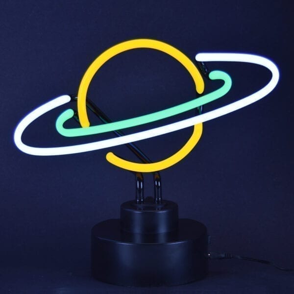 Neonetics Saturn Neon Sculpture - 4SATRN
