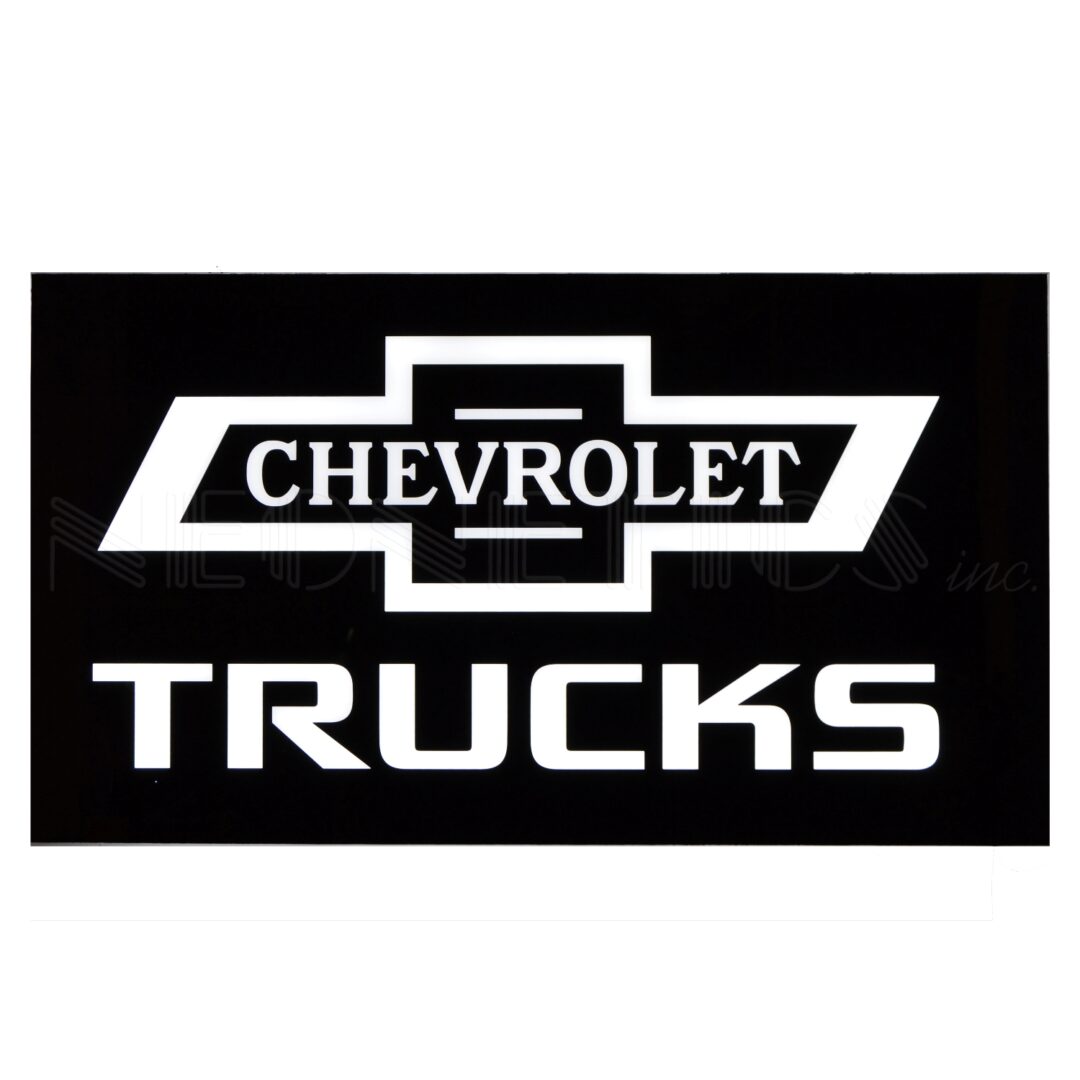 Neonetics Slim LED - Chevy Trucks Slim LED Sign - 7LEDCT