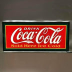 Neonetics Slim LED - Drink Coca-Cola Sold Here Ice Cold