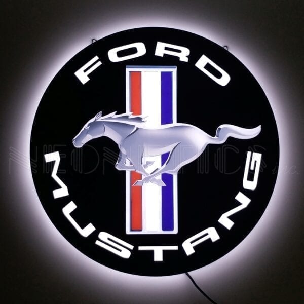 Neonetics Slim LED - Ford Mustang Slim LED Sign - 7LEDMS