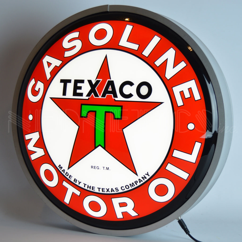 Neonetics Texaco Motor Oil 15 Inch Backlit Led Lighted Sign