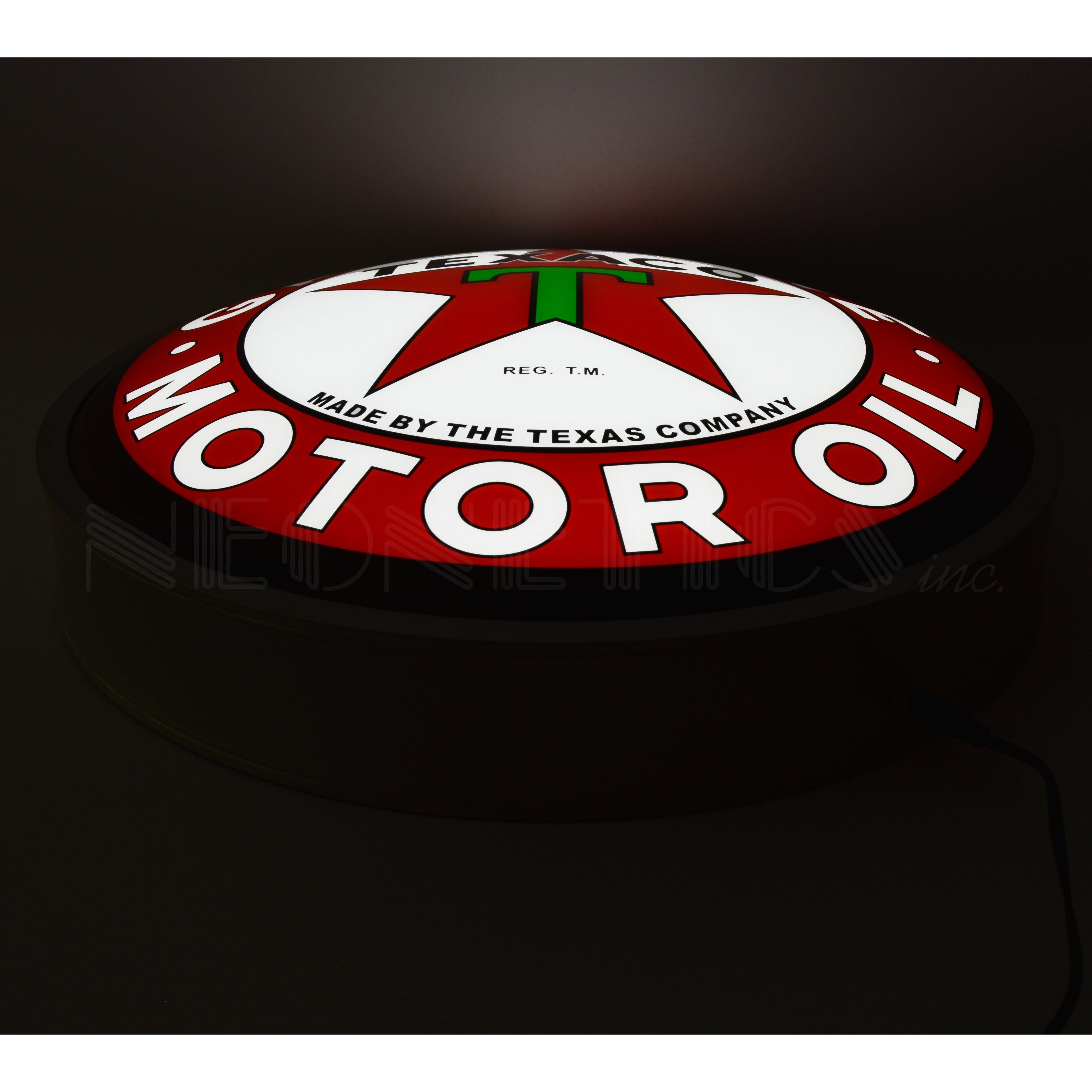 Neonetics Texaco Motor Oil 15 Inch Backlit Led Lighted Sign