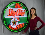 Neonetics Texaco Sky Chief 36 Inch Neon Sign In Metal