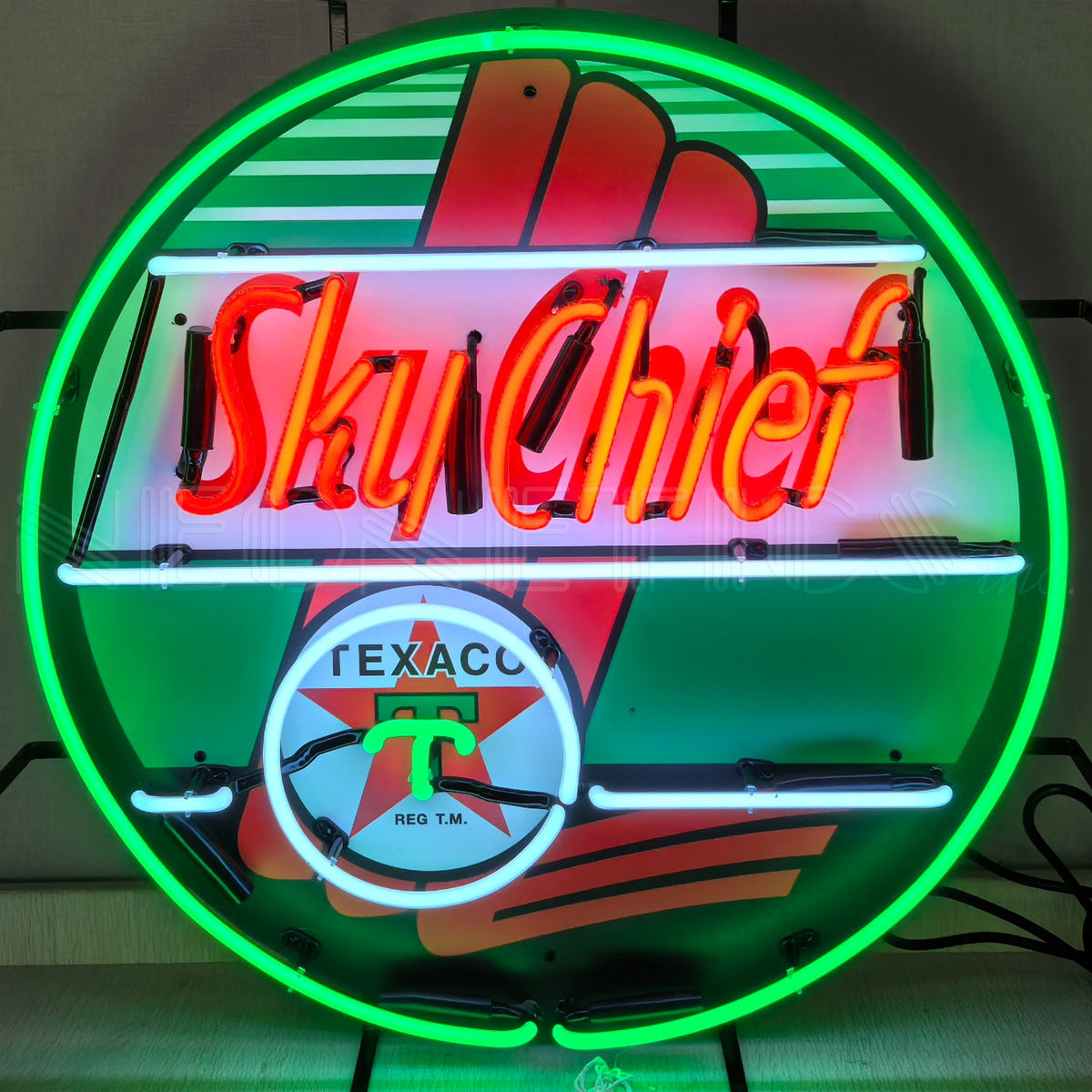 Neonetics Texaco Sky Chief Neon Sign