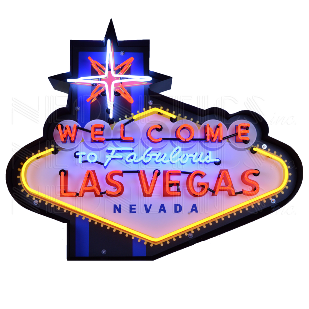 Neonetics Welcome To Fabulous Las Vegas Neon Sign In Shaped