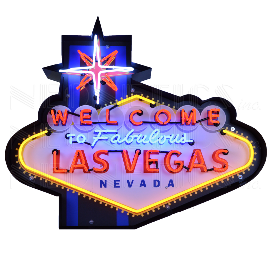 Neonetics Welcome To Fabulous Las Vegas Neon Sign In Shaped