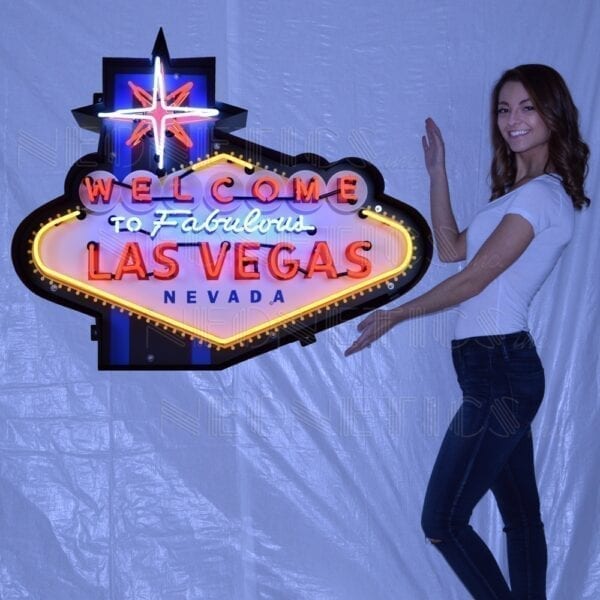 Neonetics Welcome To Fabulous Las Vegas Neon Sign In Shaped