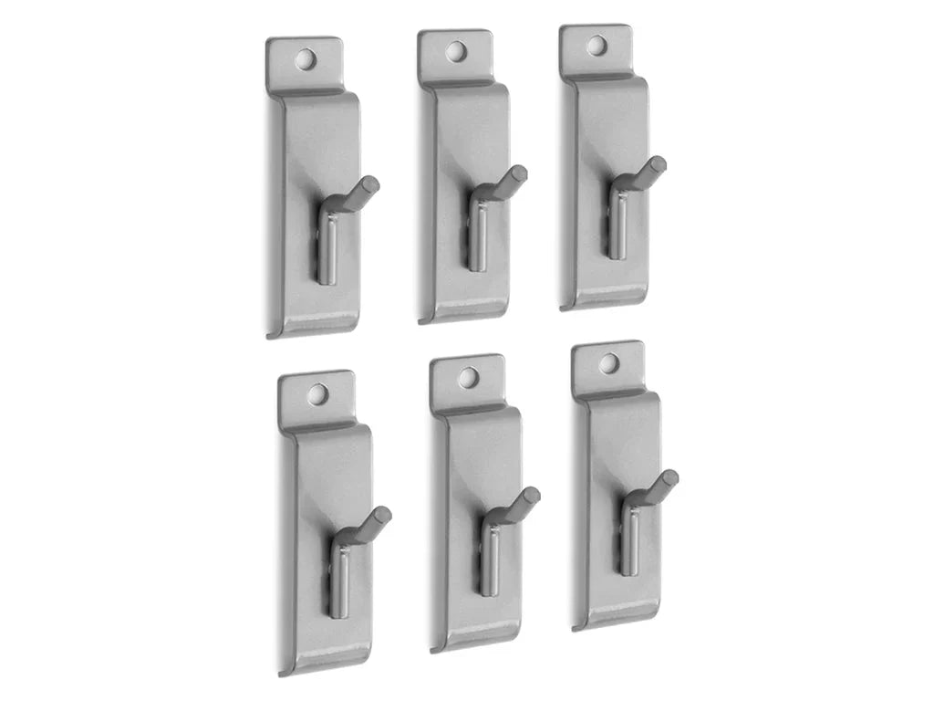 NewAge 1 in. Single Hook (Pack of 6) - Storage &