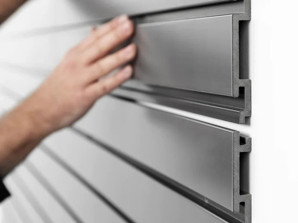 NewAge 40 SQ. FT. PVC Slatwall - Storage & Organization