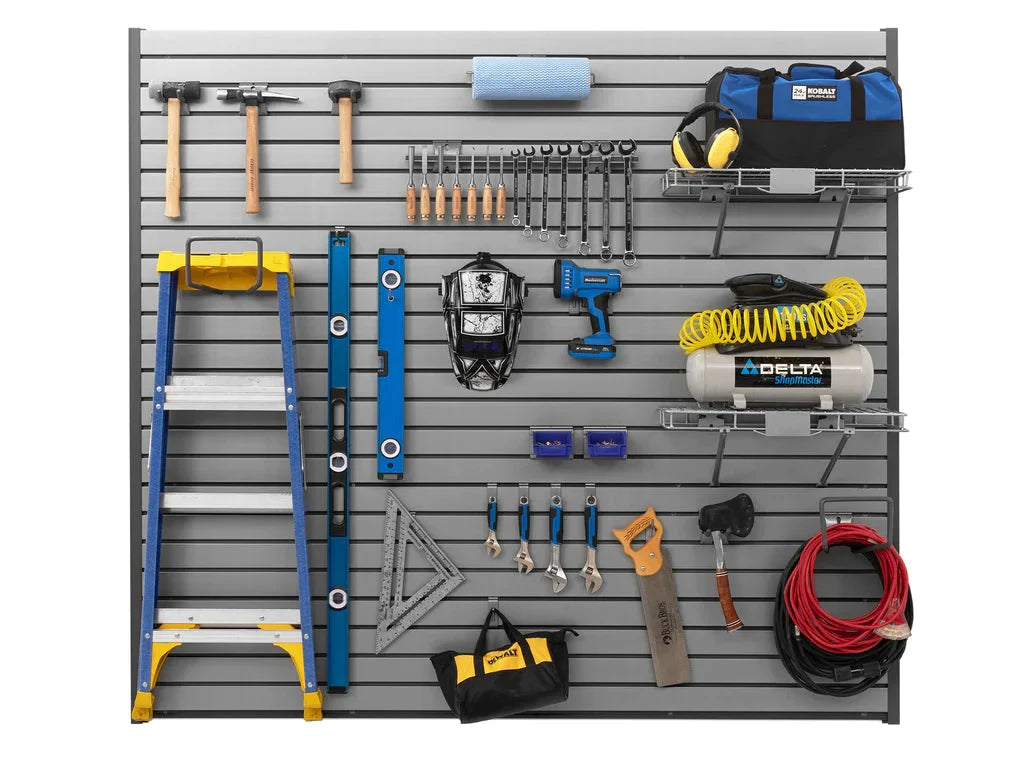 NewAge 40 SQ. FT. PVC Slatwall - Storage & Organization
