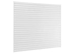 NewAge 40 SQ. FT. PVC Slatwall - Storage & Organization