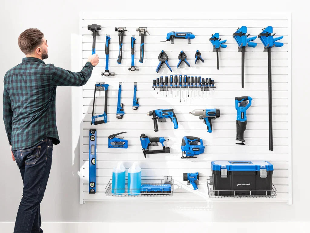 NewAge 40 SQ. FT. PVC Slatwall - Storage & Organization
