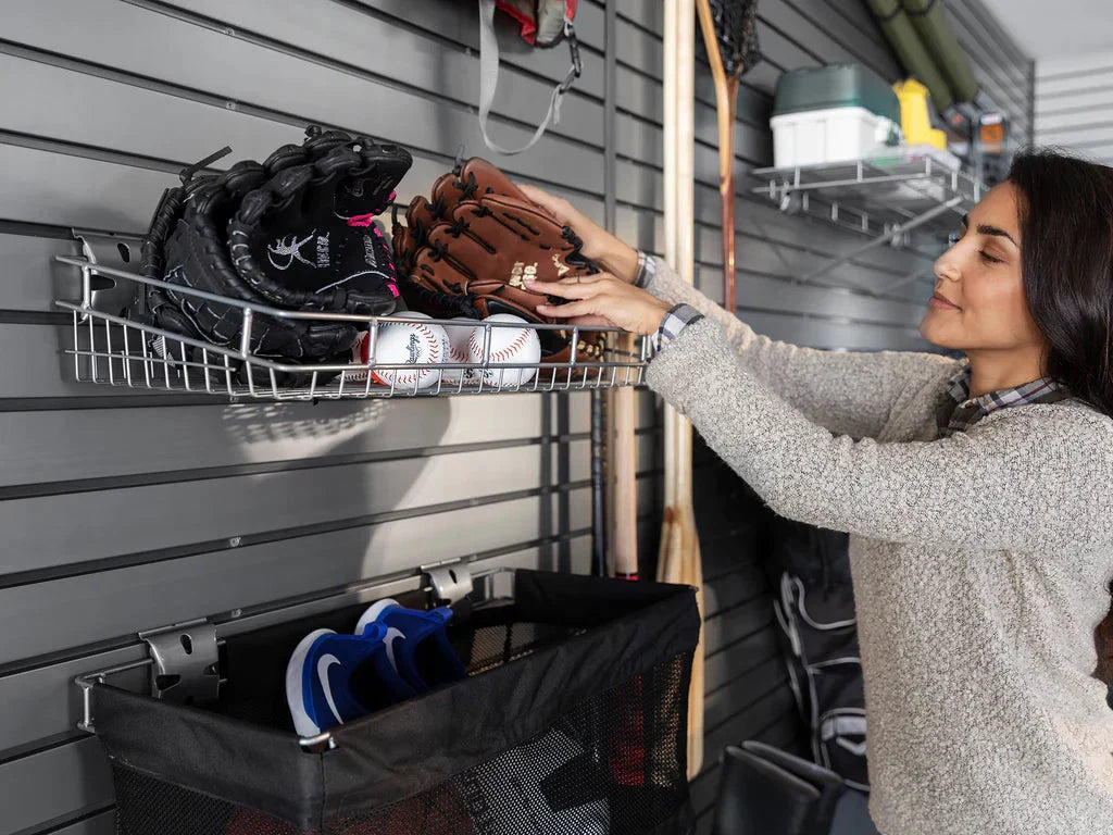 NewAge 40 SQ. FT. PVC Slatwall - Storage & Organization
