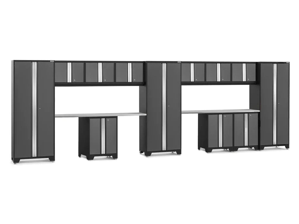 NewAge Bold 3.0 Series 14 Piece Cabinet Set with Base Wall