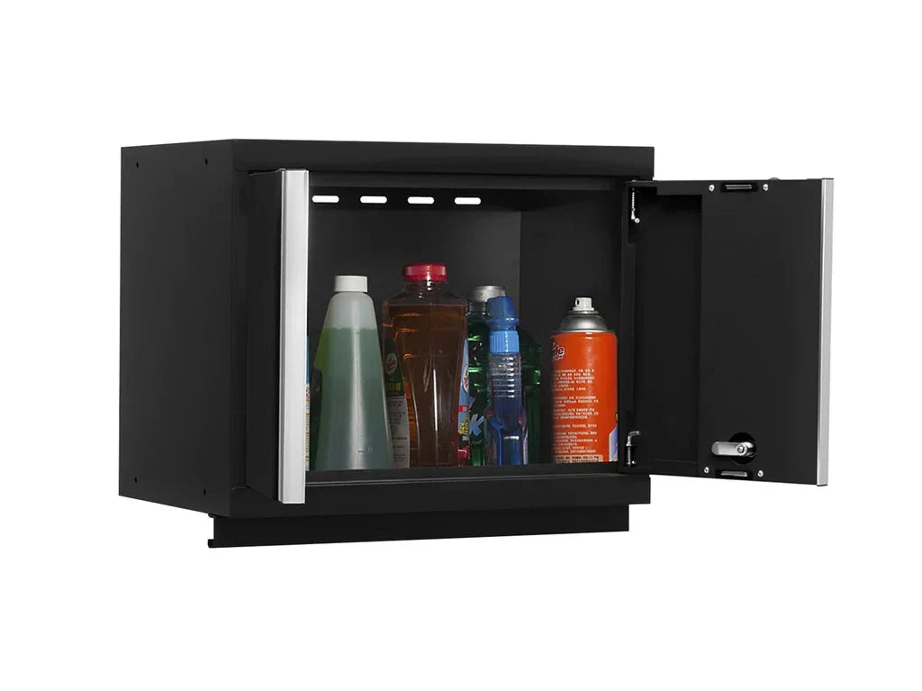 NewAge Bold 3.0 Series 2-Door Base Cabinet Black Steel