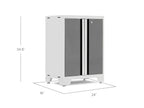 NewAge Bold 3.0 Series 2-Door Base Cabinet Platinum