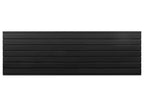 NewAge Bold 3.0 Series 72 in. Slatwall Backsplash Black