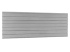 NewAge Bold 3.0 Series 72 in. Slatwall Backsplash Silver