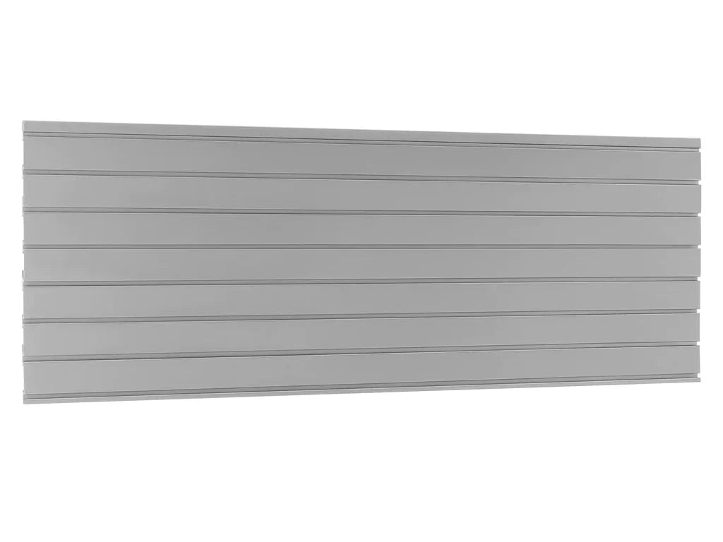 NewAge Bold 3.0 Series 72 in. Slatwall Backsplash Silver