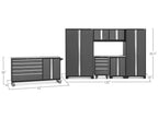 NewAge Bold 3.0 Series 8 Piece Cabinet Set with Project