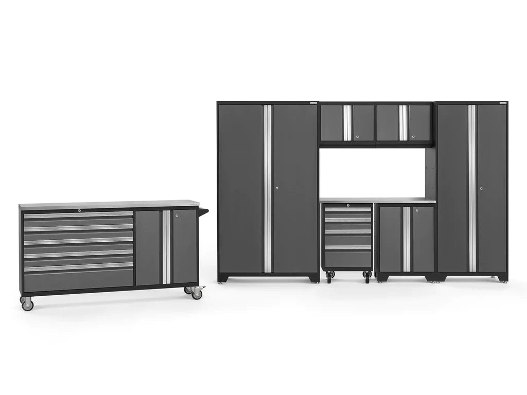 NewAge Bold 3.0 Series 8 Piece Cabinet Set with Project