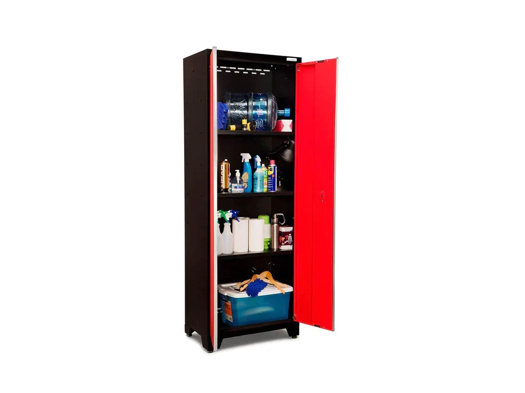 NewAge Bold 3.0 Series 9 Piece Cabinet Set Red with 2 Tool