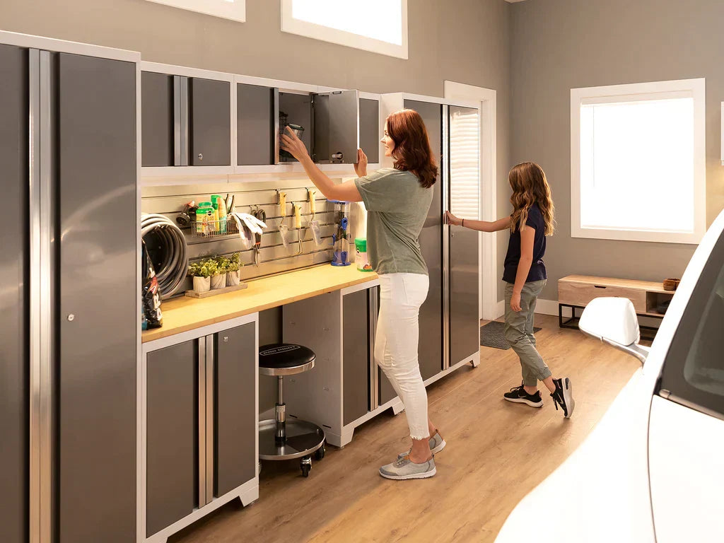 NewAge Bold 3.0 Series 9 Piece Cabinet Set White with 2