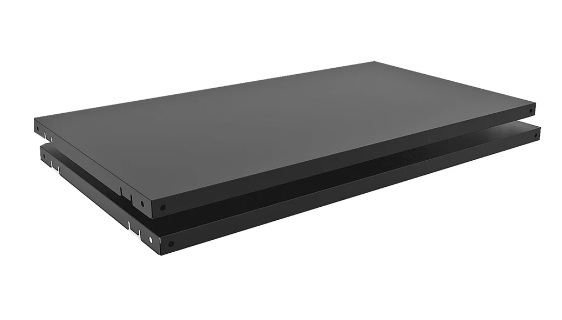 Newage Bold 3.0 Series Black 42’’ Locker Shelves (2-Pack)