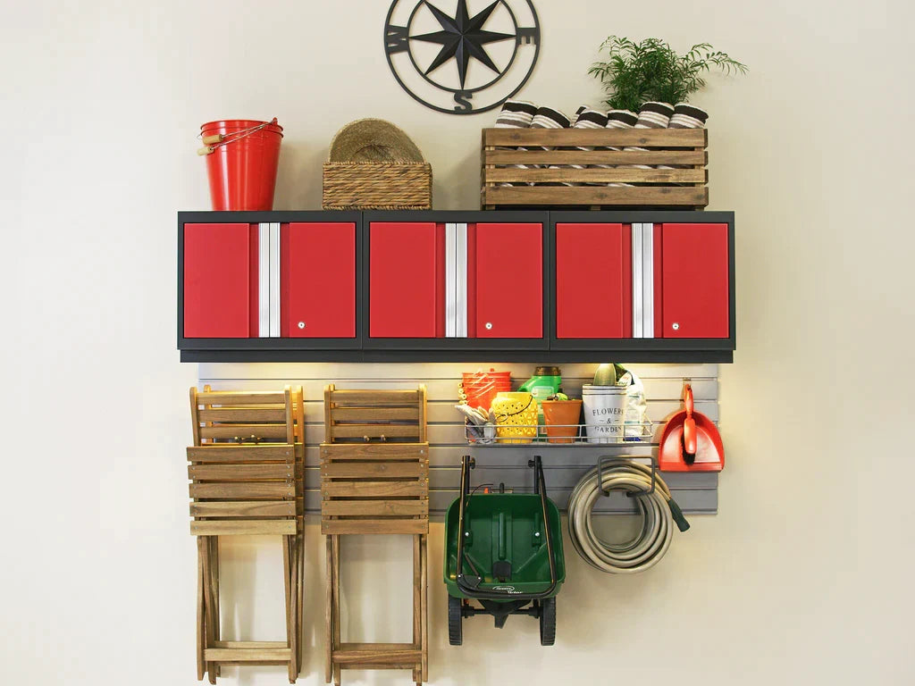 NewAge Bold 3.0Series 3 Piece Cabinet Set with Wall