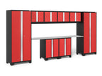 NewAge Bold Series 10 Piece Cabinet Set with Base Wall
