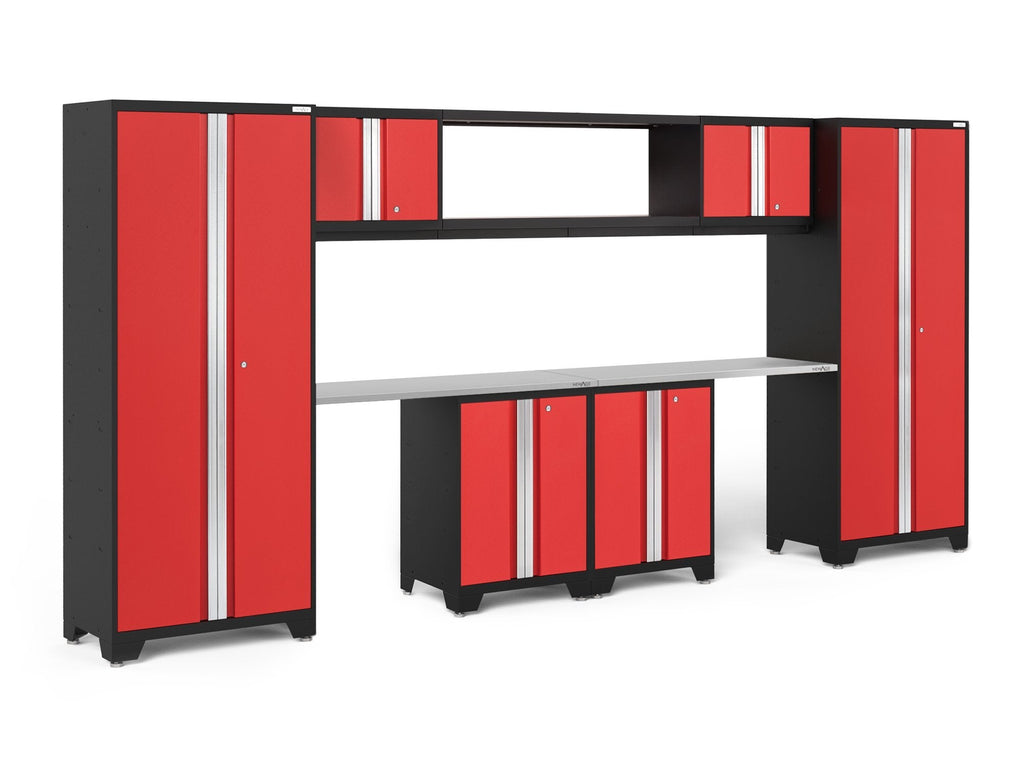 NewAge Bold Series 3.0 Red 9 Piece Set With Stainless Steel