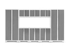 NewAge Bold Series 8 Piece Cabinet Set with Base Wall