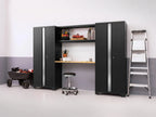 NewAge Bold Series 8 Piece Cabinet Set with Base Wall