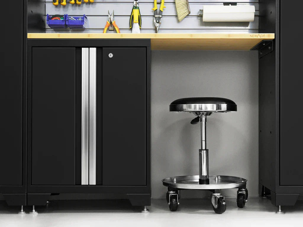 NewAge Bold Series 8 Piece Cabinet Set with Base Wall