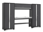 Newage Bold Series Gray 5 Piece Set with Stainless Steel