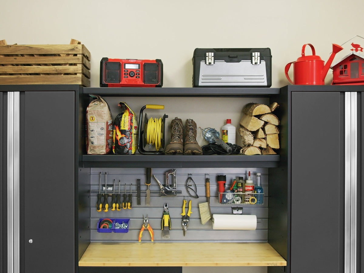 Bold XL 10-Piece Garage Cabinet Set 24-Inch Deep Steel