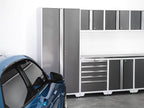 Bold XL 10-Piece Garage Cabinet Set 24-Inch Deep Steel