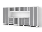 Bold XL 12-Piece Garage Cabinet Set Heavy-Duty Steel Storage Solution