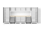 Bold XL 12-Piece Garage Cabinet Set Heavy-Duty Steel Storage Solution